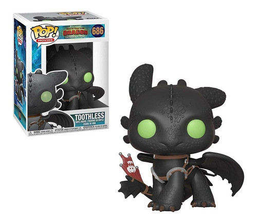 Funko Pop Como Entrenar A Tu Dragon 3 Toothless 0
