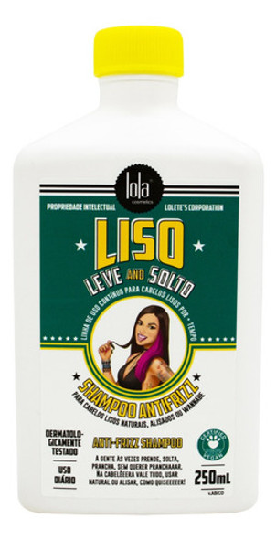 Lola Liso Leve E Solto Shampoo + Máscara + Spray Alisado 6c 1 Lola Liso Leve E Solto Shampoo + Máscara + Spray Alisado 6c 1