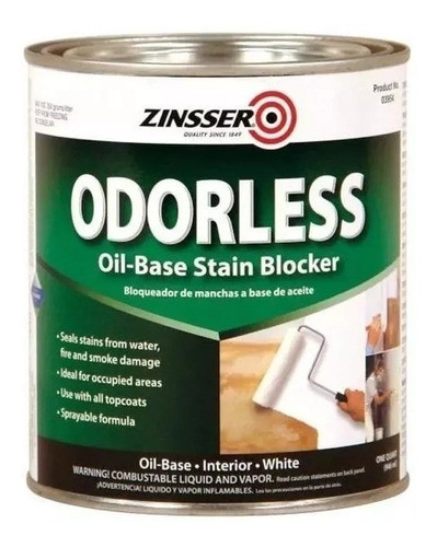 Zinsser Odorless X4 Bloqueado De Mancha Pintu Don Luis Mdp 0