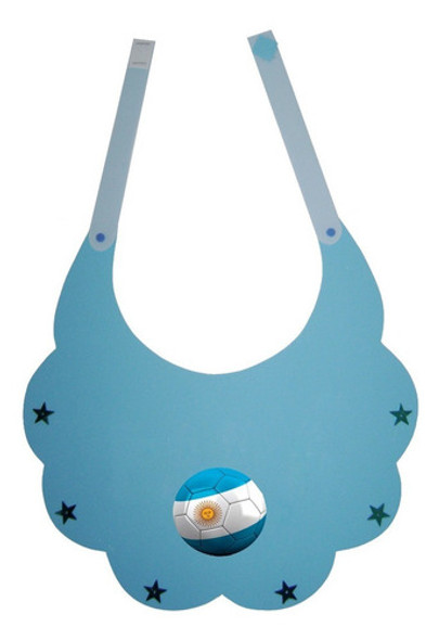 Baberos De Goma Eva Con Logo De Argentina O Personalizado 0