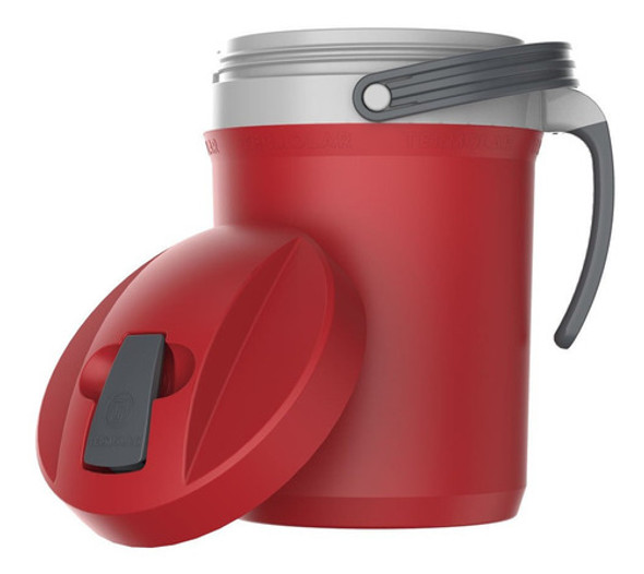 Set Terere Termo Vaso Bombilla, Hojas Flamenco 1