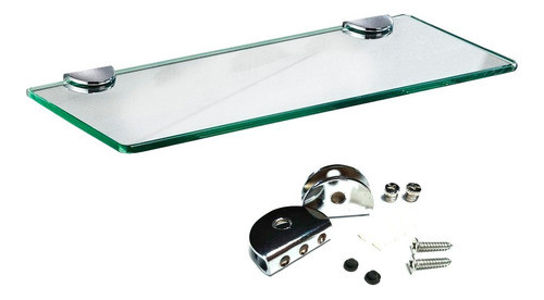 Repisa Vidrio Float Daccord Flotante Baño Decoracion 40 Cm 0