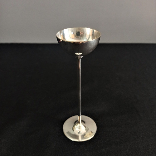 Hermoso Cáliz De Bronce Con Baño De Plata. 1