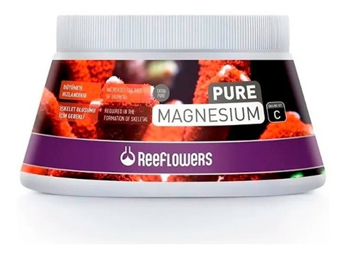 Pure Magnesium 500g Reeflowers Suplemento De Mg Balling C 0