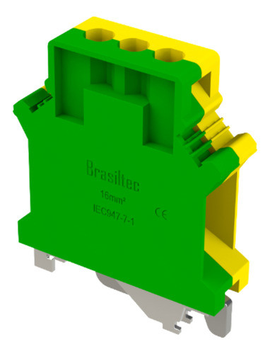 Borne Sak 16mm Para Trilho Din Por Parafuso Brasil 0