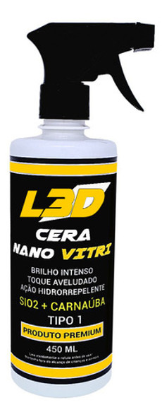 3 Cera Automotiva Vitrificadora Nano Vitri L3d Facil Aplicaç 1