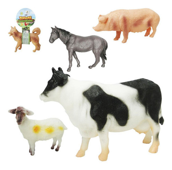 Animal Da Fazenda De Pvc Sortidos 0