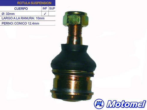 Rotula Suspensión Inferior Cuatriciclo Motomel Pitbull Envio 1