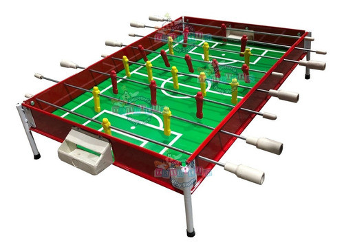 Metegol Grande De Metal Con 22 Jugadores Para Mesa Con Envio 1