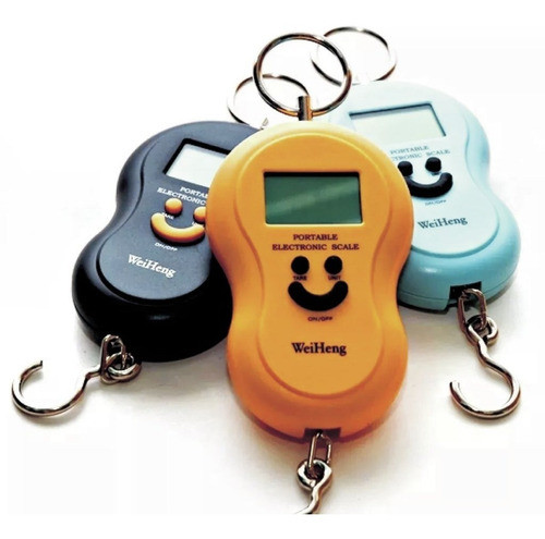 Balanza Digital Portátil De Viaje Pesar Valija Luz Led 50kg 0