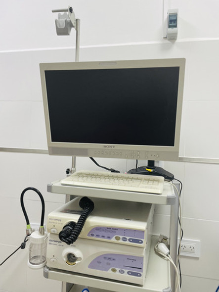 Torre De Endoscopia Olympus 160 Con Monitor  Y Carro 0