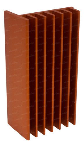 4 Disipadores Zd4 X 100mm R.t. 3.90º C/w (49x33x100mm) 1