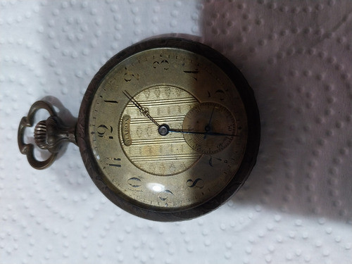 Reloj De Bolsillo Antiguo Marca Barón Funcionando 0