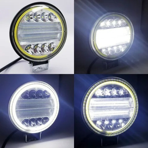 Faro Circular 36 Watts + Ojo De Ángel 3030 Smd - 12v / 24 1