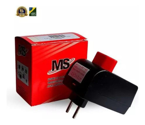 Auto Transf.60 Va Ch.seletora 110/220v Parede Ms 1