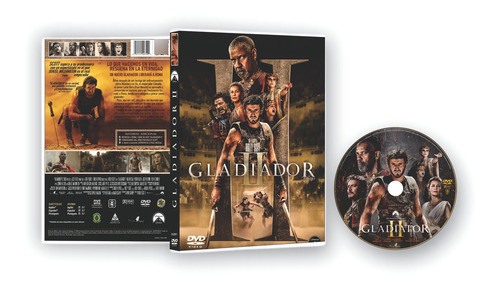 Gladiador 2, Dvd Full, Version Cine, Solo Español Latino 0
