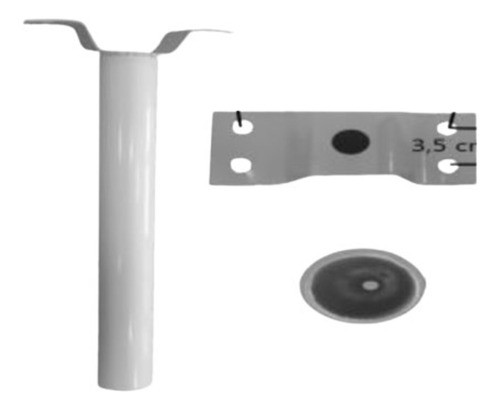 Brazo Para Foco Exterior Largo 45cm Diam 5cm  -  Braz_001 0