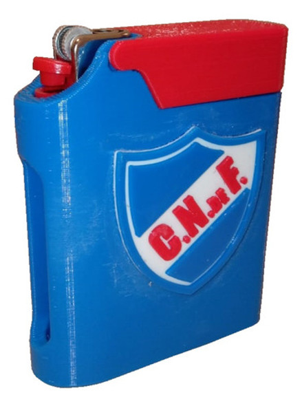 Cigarrera C/porta Encendedor Escudo Nacional Regalos Futbol 0