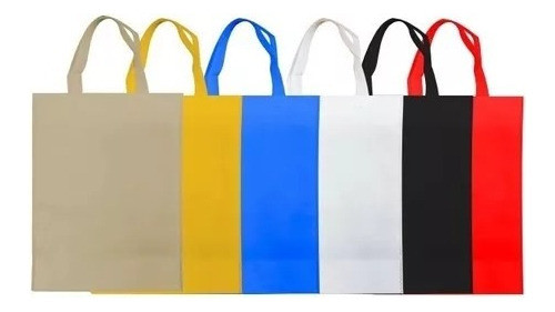 100 Bolsas Friselina Tela Eco 30x40 De 80g Crudo Lisas 0