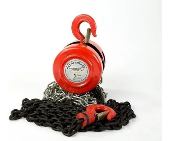 Aparejo A Cadena Especialista Hsz 1 Tonelada 3.0 Mts Dogo 0 Aparejo A Cadena Especialista Hsz 1 Tonelada 3.0 Mts Dogo 0