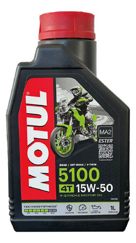 Lubricante Motul Moto 15w50 5100 1l 0