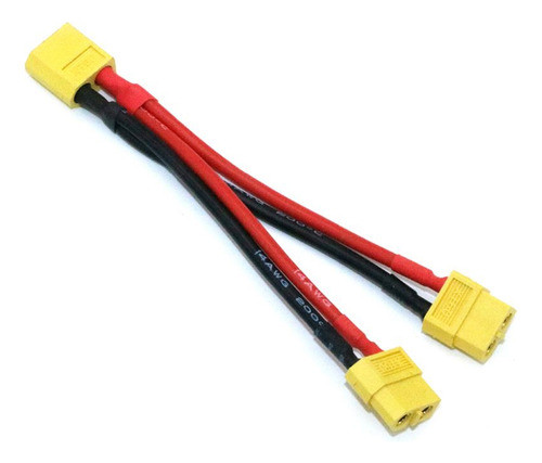 Cabo De Conector De Bateria Paralelo Xt60 1 Fêmea 2 Macho 0