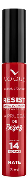 Labial Liquido Vogue Resist Baila 1 Labial Liquido Vogue Resist Baila 1