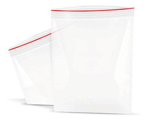 1000 Saco Saquinho Ziplock Hermético N4 8,5x12,5 Abre/fecha 1