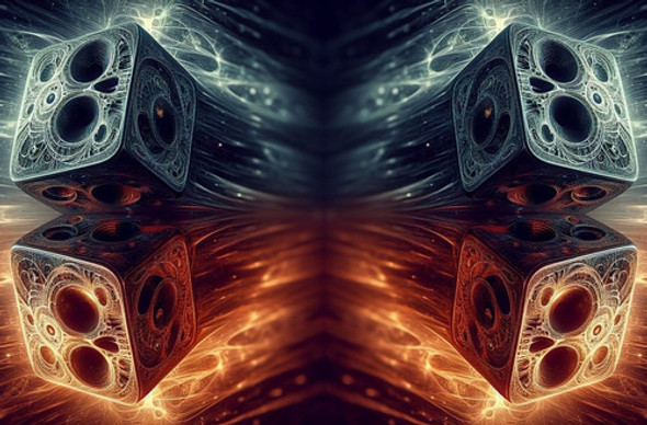 Obra De Arte Digital Cubos Mágicos 70x50cm Pieza Única 0 Obra De Arte Digital Cubos Mágicos 70x50cm Pieza Única 0