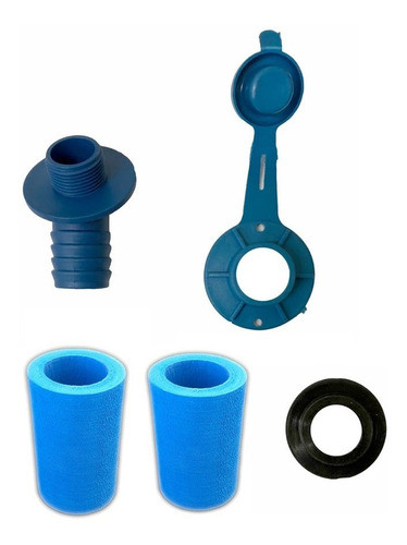 Kit Adaptador De Bomba Filtro Apto Pileta Pelopincho Bestway 0
