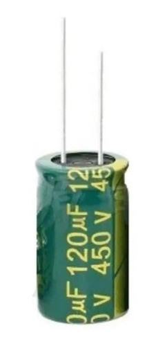 Capacitor Electrolítico 120uf 450v 105ºc 18x37mm 0