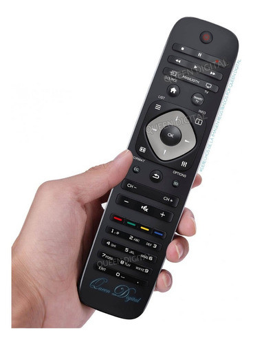 Control Remoto Para Philips Smart Pfl4007 3508 3008d 8008g 0