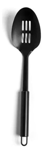 Cuchara Acanalada De Línea Acero Black 32x7cm 1