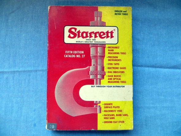 Starret English Metric Tools 1976 (en Ingles) Inst Metricos 0