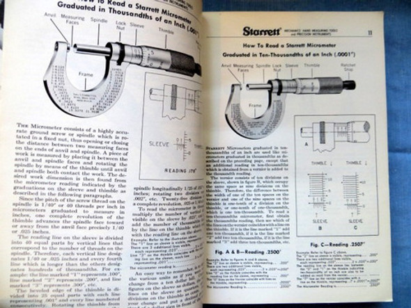 Starret English Metric Tools 1976 (en Ingles) Inst Metricos 1