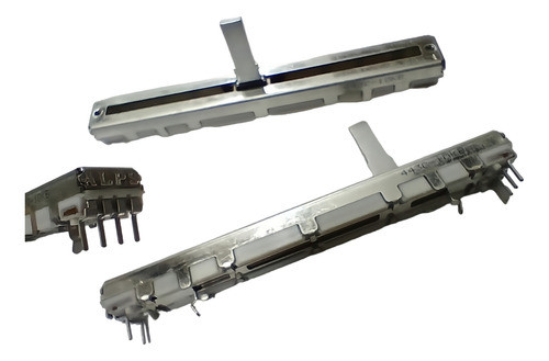 15 Potenciometros Deslizable 60mm 75mm 10k B10k Lineal Mono 0