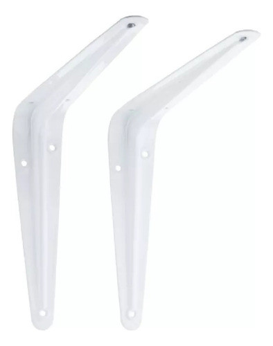 Mensulas Soporte Estante Metalica 12 Cm X 15 Cm X 2 Unidades 0
