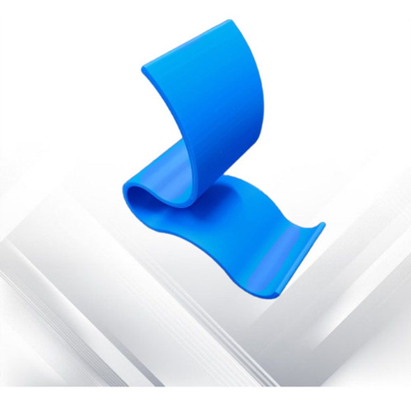 Soporte Apoya Celular Curvo Escritorio, Mesa, Mesa De Luz 1