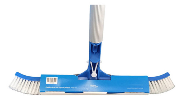 Cepillo Pared Curvo Vulcano 46 Cm Con Mango Aluminio 1,9 Mt 1