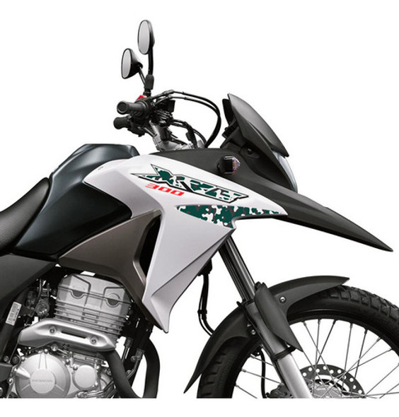 Camuflado Moto Xre 300 2016 Adesivo Do Tanque - Genérico 1