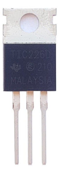 Transistor Triac Tic226d (50 Peças) Tic 226d Tic226 226 0