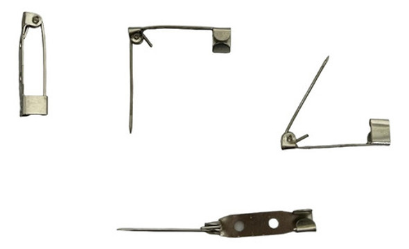 Base Prendedor 2,5 Cm X 50 Unis - Pines Bases Escarapelas 0