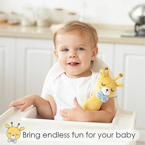 Tillyou Sonajero De Bebé Suave Para Recién 1