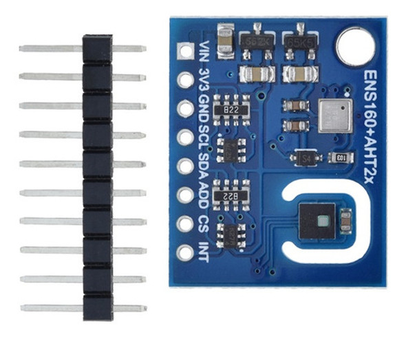 Sensor Ens160+ Aht21: Calidad De Aire + Temp/hum 1 Sensor Ens160+ Aht21: Calidad De Aire + Temp/hum 1