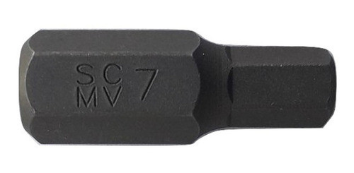 Punta Exagonal Allen 7mm Encastre 10mm Largo 30mm Bremen 0