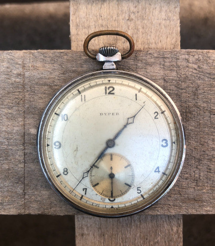 Reloj Bolsillo Dyper Suiza 15 Jewels, No Funciona. 0