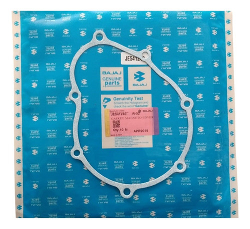 Junta Tapa Magneto Bajaj Rouser Ns 160 Original Zeta Motos 1