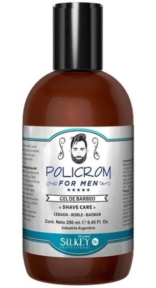 Gel De Barbero Para Afeitar Policrom Silkey For Men 250 Ml 0 Gel De Barbero Para Afeitar Policrom Silkey For Men 250 Ml 0