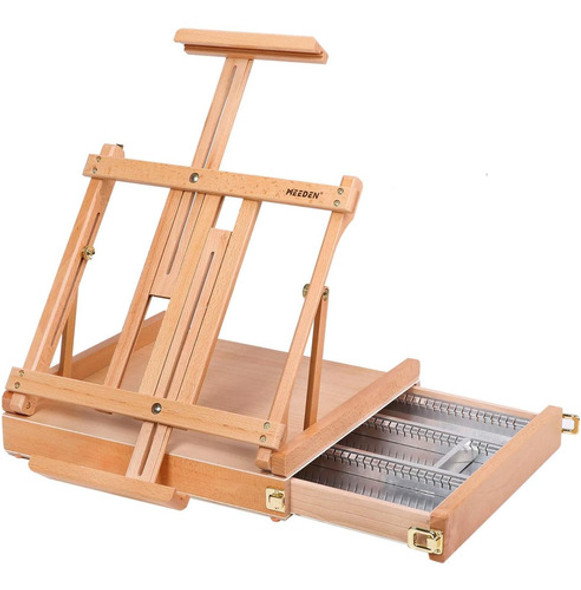 Valija Atril Mesa De Haya Con Cajon Metalico 42x37x12-84 0 Valija Atril Mesa De Haya Con Cajon Metalico 42x37x12-84 0
