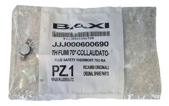 Termostato Seguridad Humos 70° Baxi Main 24 - Luna 3 - Eco 5 1 Termostato Seguridad Humos 70° Baxi Main 24 - Luna 3 - Eco 5 1